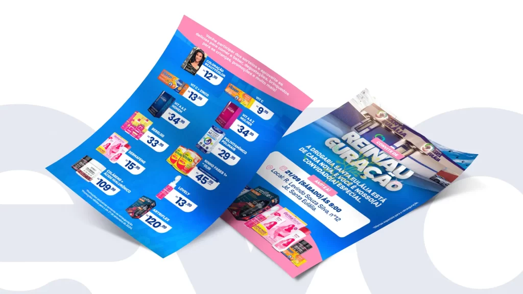 Folder Promocional para Drogarias 1 32 Site